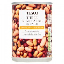 Tesco Three Bean Salad in Water 400g