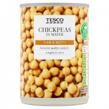 Tesco Chick Peas in Water 400g