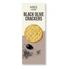 Marks and Spencer Black Olive Crackers 150g