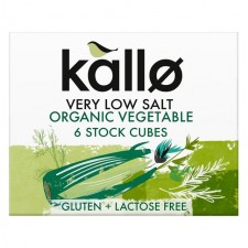 Kallo Organic Very Low Salt Vegetable Stock Cubes 6 x 10g