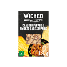 Wicked Kitchen Cracked Pepper and Smoked Sage Stuffing 130g