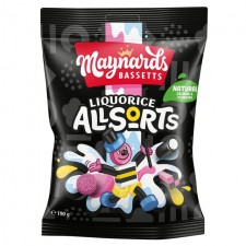 Bassetts Liquorice Allsorts 165g Bag