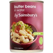 Sainsburys Butter Beans 400g