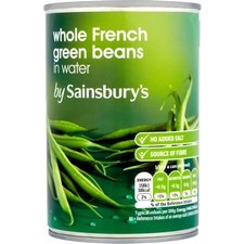 Sainsburys French Green Beans 400g