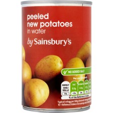 Sainsburys New Potatoes In Water 300g