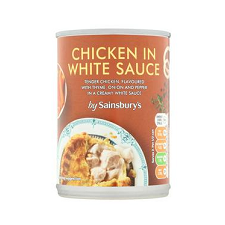 Sainsburys Chicken in White Sauce 392g