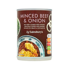 Sainsburys Minced Beef and Onion 392g