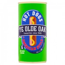 Ye Olde Oak American Style Hot Dog Sausages 560g