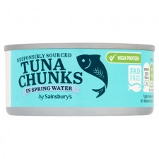 Sainsburys Tuna Chunks In Spring Water 160g