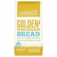 Marriages Golden Wholegrain Strong Bread Flour 1kg