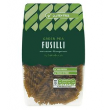 Sainsburys Gluten Free Green Pea Fusilli 250g