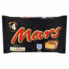 Mars Bar 4 Pack