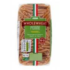 Asda Wholewheat Fusilli 500g