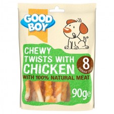 Good Boy Chewy Twists with Chicken 90g